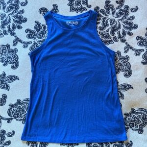 Mudd Women's Royal Blue Ribbed Tank Top